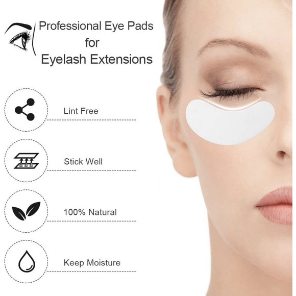 Hydrogel Eye Patches Depuffing Soothing 100 Pair Lash Extensions etc… NEW Sealed - Picture 1 of 6